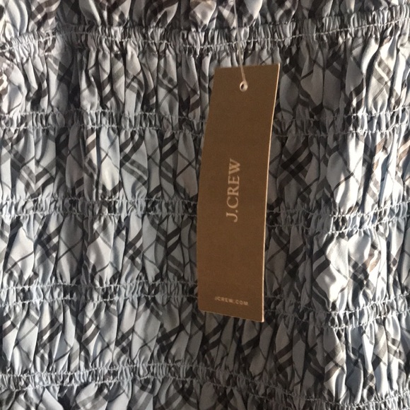 J CREW Smocked plaid tank top - Picture 4 of 4